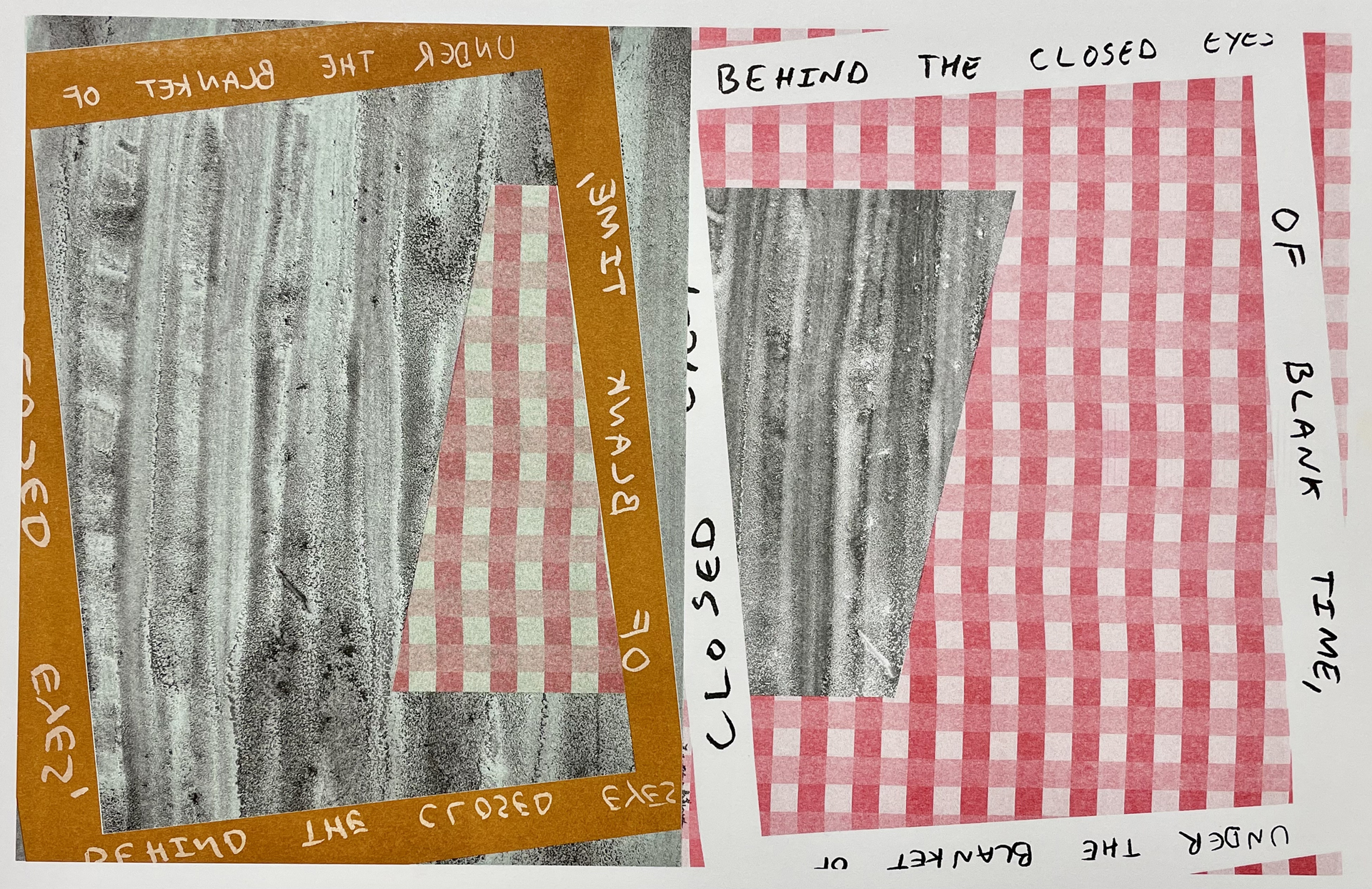 08_nick_satinover An arrangement of paintings, the center image depicting a small seed or kernel. Below, text says "…poisoning attempts by girls ages 10 to 12 increased 268 percent from 2010 to 2017."
