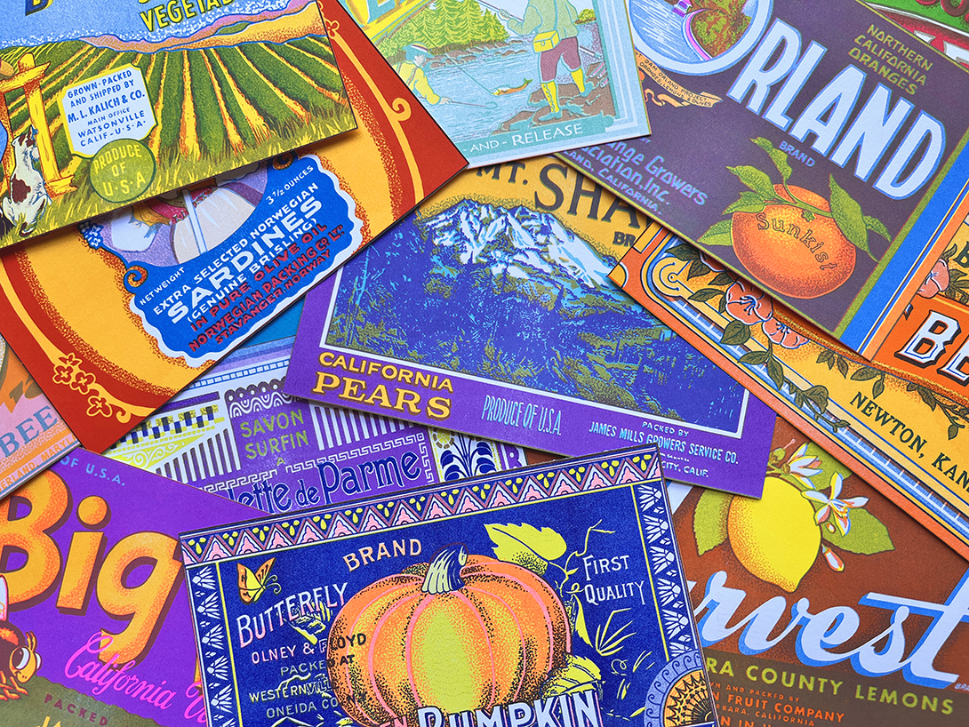 vaughan_leland_3 A closeup of the faux wrappers reveals small passive aggressive messages in blue ink