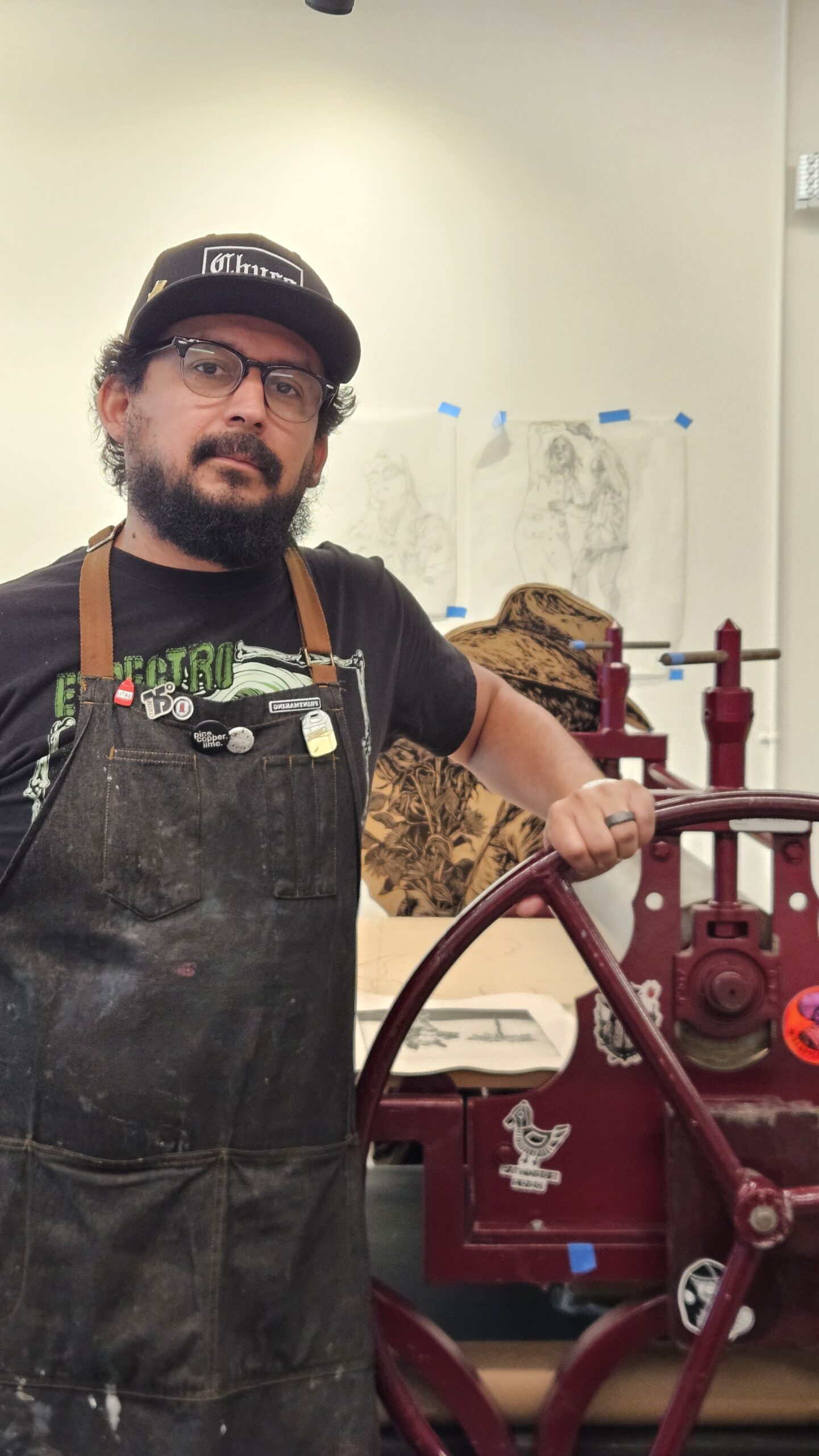 Photo of artist Marco Sanchez
