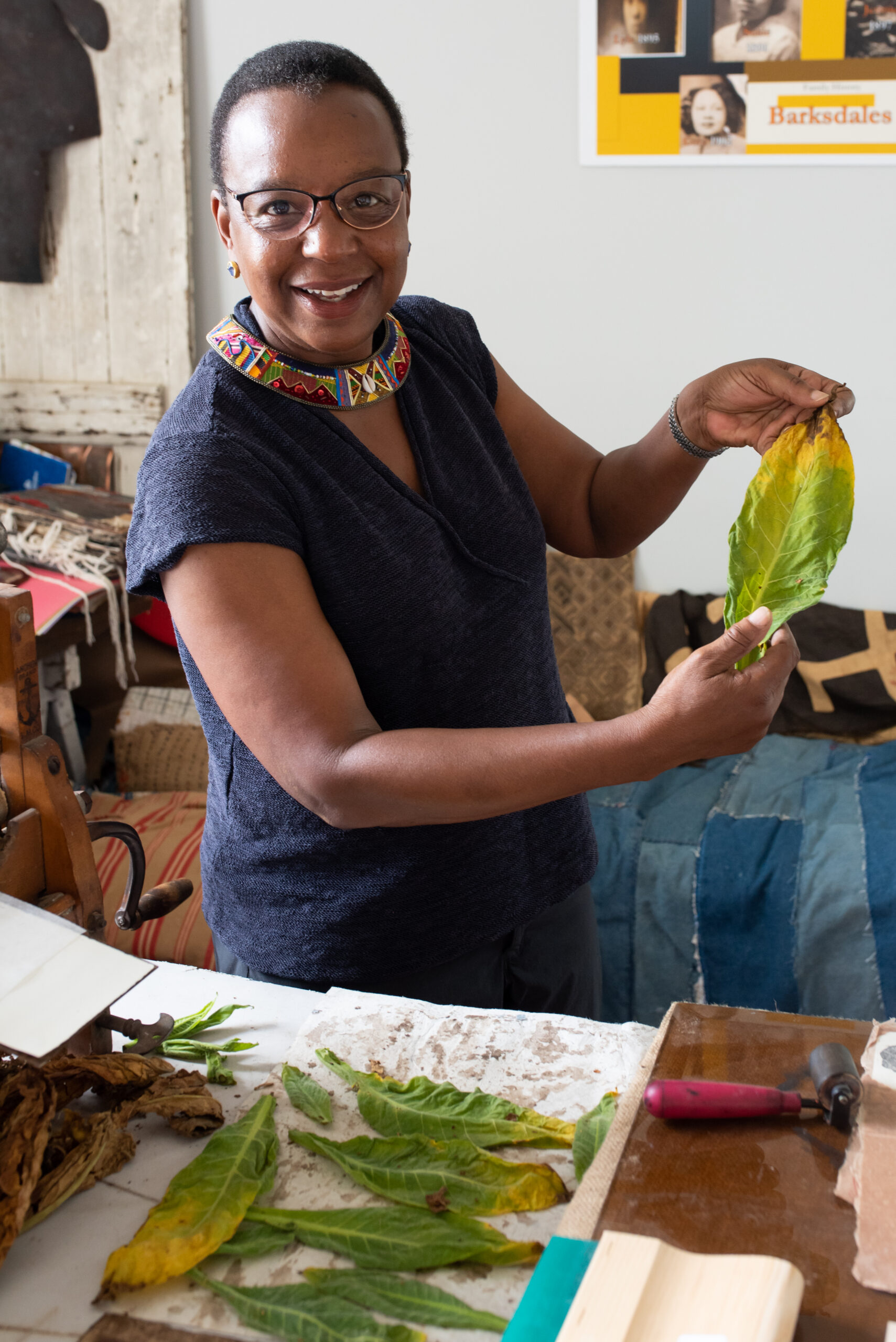 Photo of artist, Maritza Davila