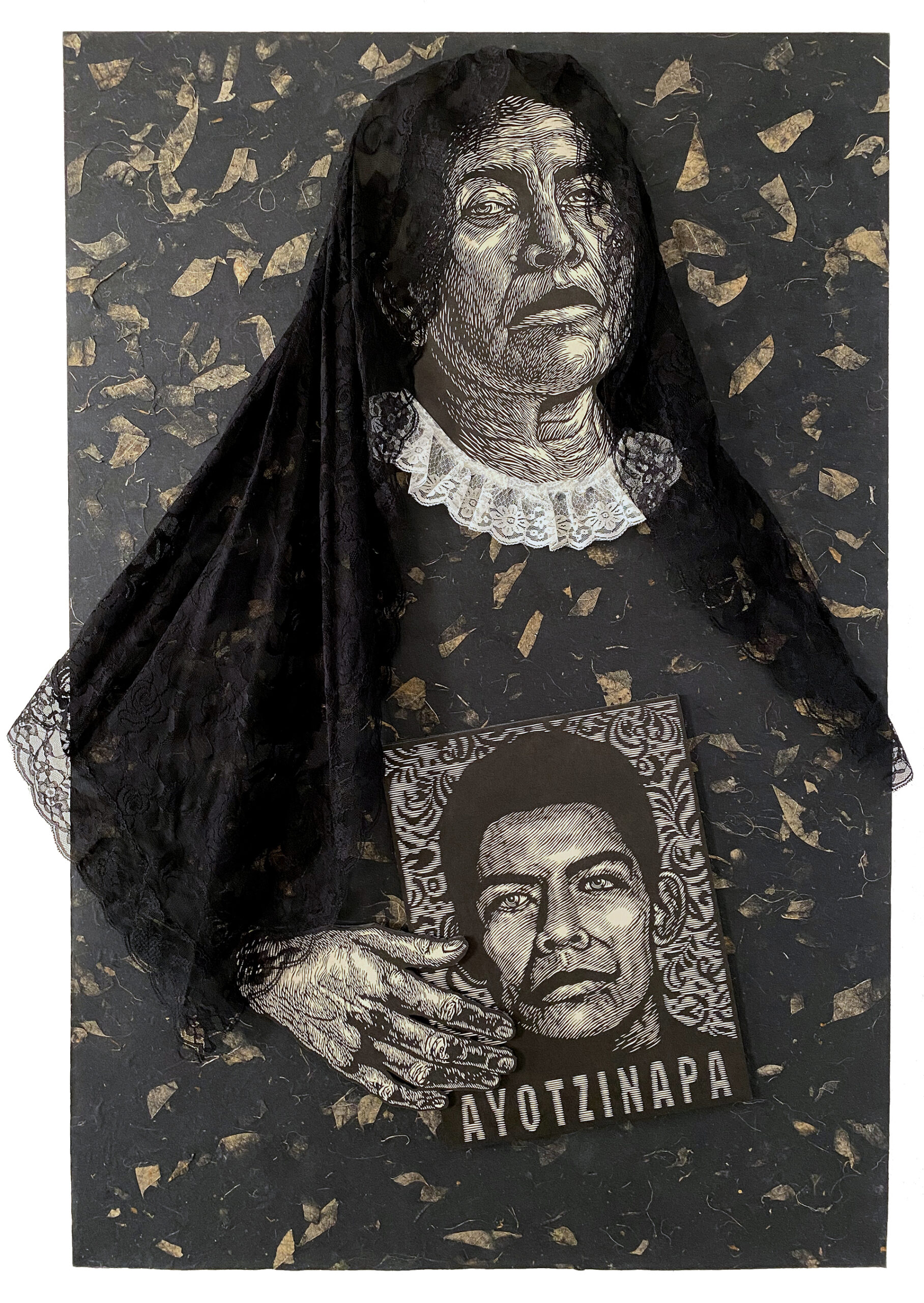 An installation shot of the Bitacoras Gráficas exhibition at the Museo de las Américas